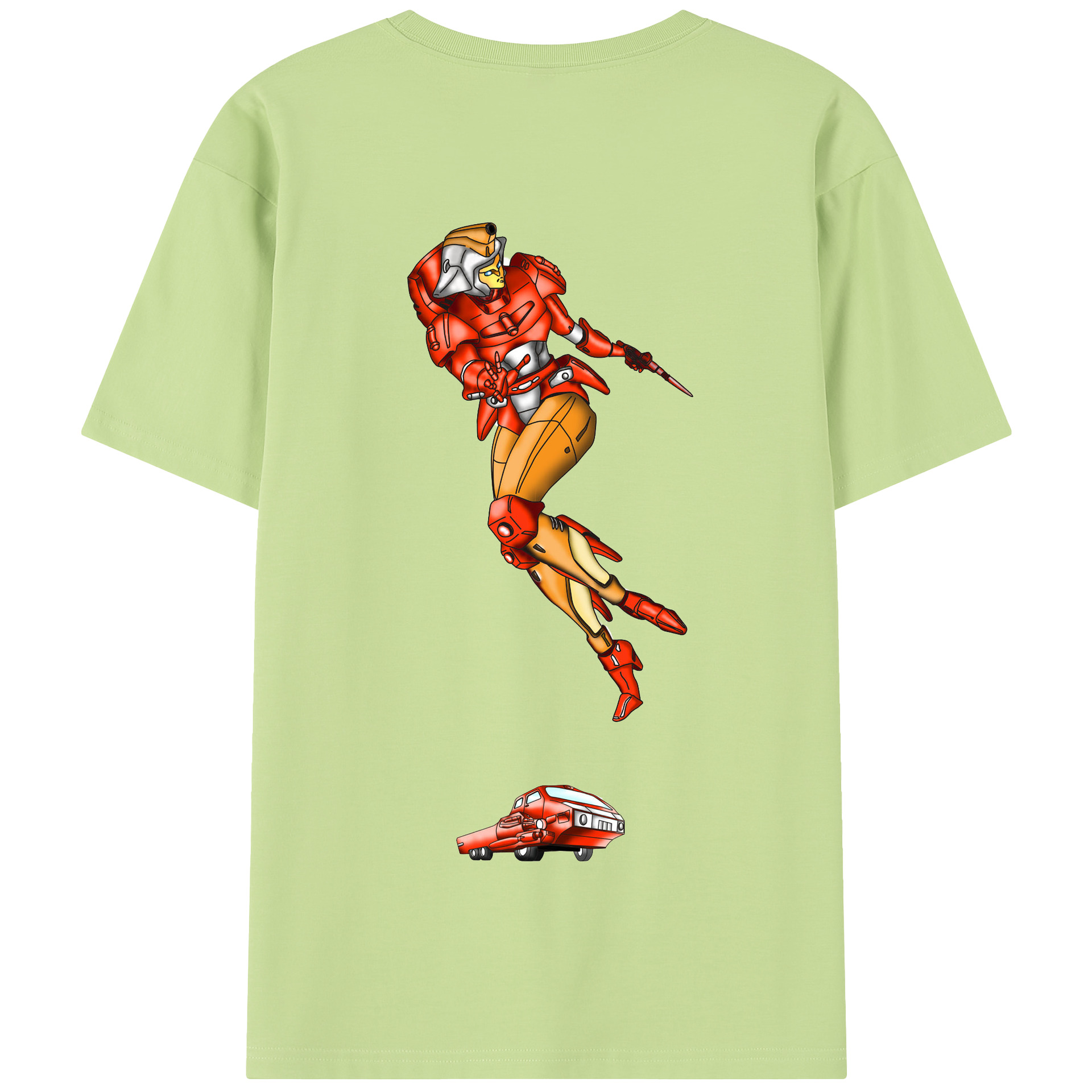 （画像用）  綿100％半袖Tシャツ（背面プリント）
